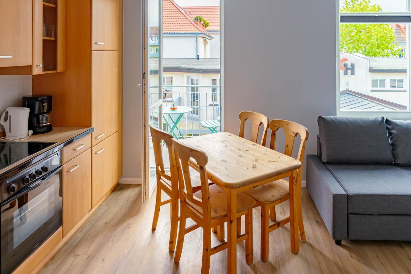Apartmenthaus Chrischanshof روستوك الغرفة الصورة